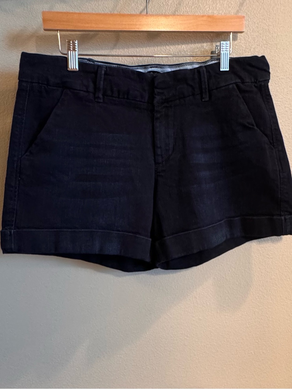 ⭐ 2/$20 Dear John Dark Blue Cuffed Denim Shorts